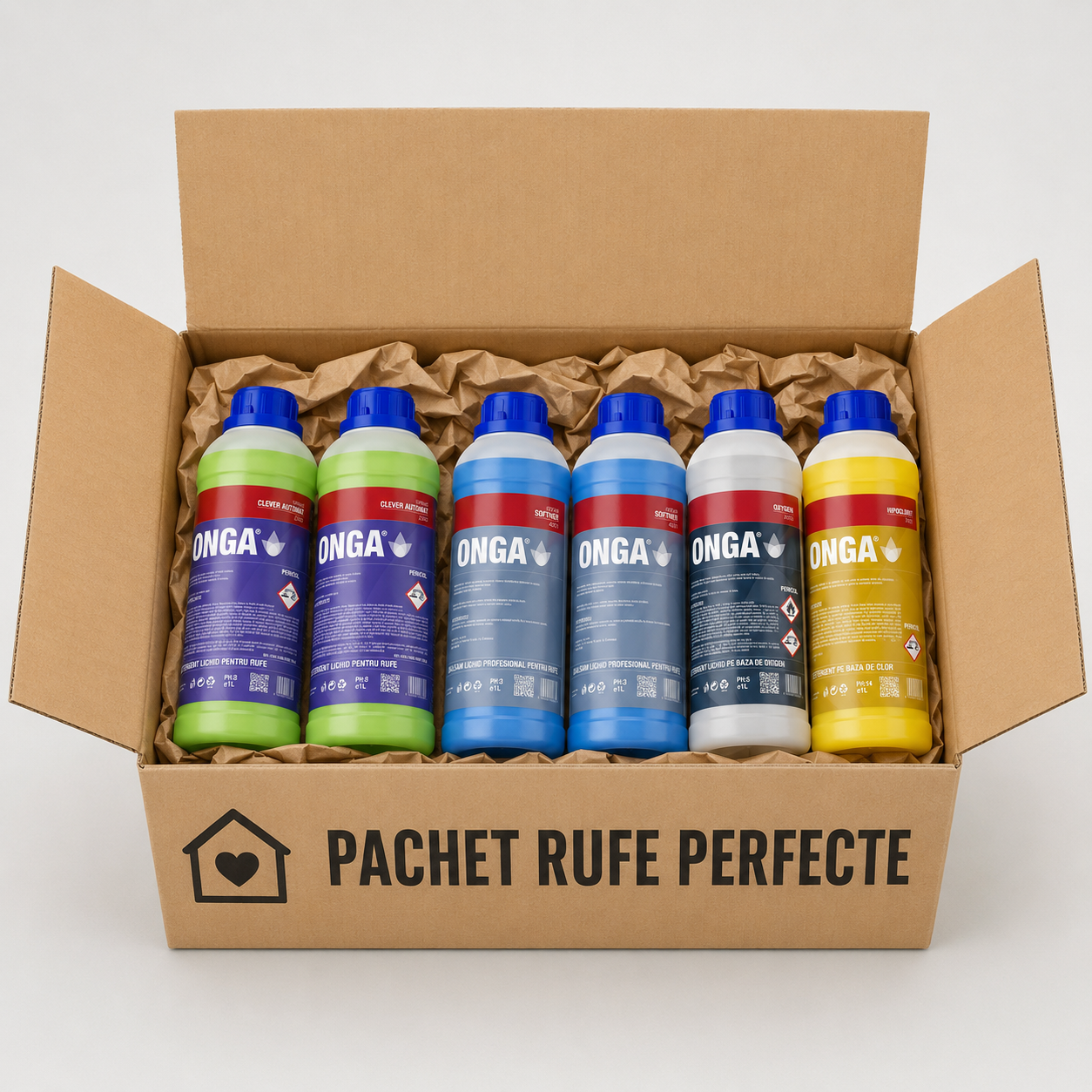 3. Pachet Rufe Perfecte – Kit Spălare Completă | 6 Produse Konga