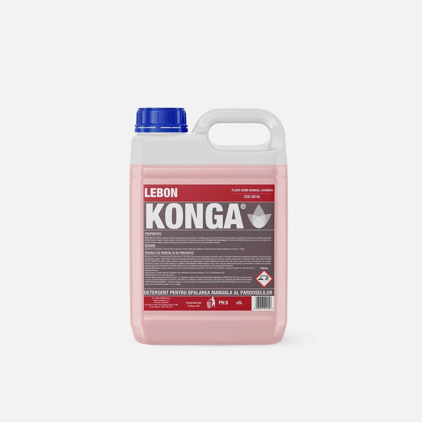 Detergent profesional pentru curățarea pardoselilor 5L
